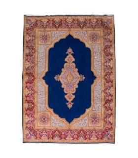 فرش دستباف قدیمی ده و نیم متری کرمان کد 179635