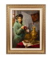 Handgeknüpfter Tabriz Bildteppiche Ziffer 903984