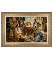 Handgeknüpfter Tabriz Bildteppiche Ziffer 903989