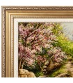 تابلو فرش دستباف کوچه باغ بهاری تبریز کد 904020