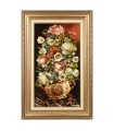イランの手作り絵画絨毯 タブリーズ 番号 904021