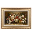 Tappeto persiano Tabriz a disegno pittorico codice 904023