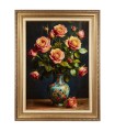 Tableau tapis persan Tabriz fait main Réf ID 904027