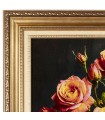 تابلو فرش دستباف گل در گلدان چینی تبریز کد 904027