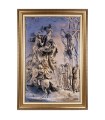 Tappeto persiano Tabriz a disegno pittorico codice 904029