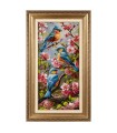 Tableau tapis persan Tabriz fait main Réf ID 904037