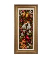 Tableau tapis persan Tabriz fait main Réf ID 904039