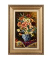 Tableau tapis persan Tabriz fait main Réf ID 904059