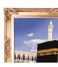 تابلو فرش دستباف تبریز منظره کعبه برجسته کد 901502