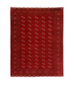 فرش دستباف قدیمی دوازده متری ترکمن کد 179687