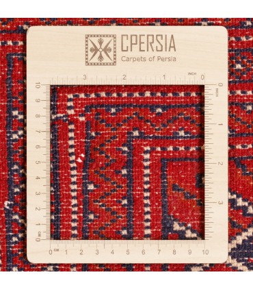 فرش دستباف قدیمی دوازده متری ترکمن کد 179687