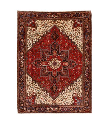 فرش دستباف قدیمی نه متری هریس کد 179689