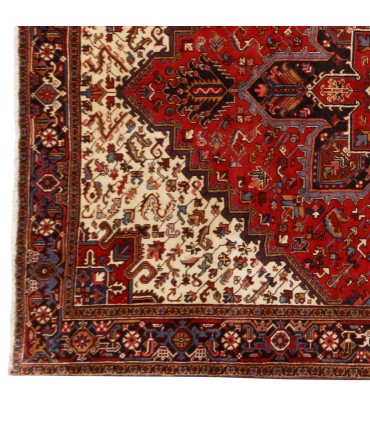 فرش دستباف قدیمی نه متری هریس کد 179689