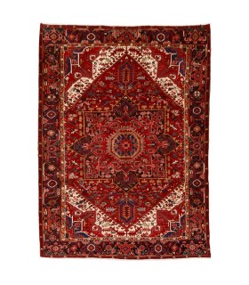 فرش دستباف قدیمی یازده و نیم متری هریس کد 179692