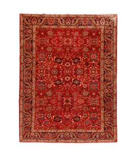 فرش دستباف قدیمی نه و نیم متری ننج کد 179700