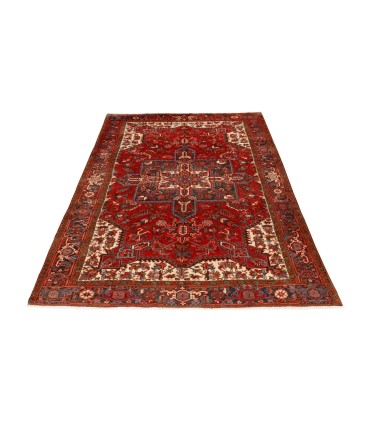 فرش دستباف قدیمی هشت متری هریس کد 179704