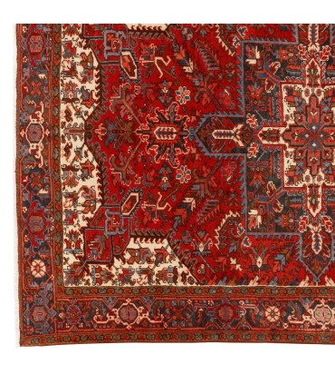 فرش دستباف قدیمی هشت متری هریس کد 179704
