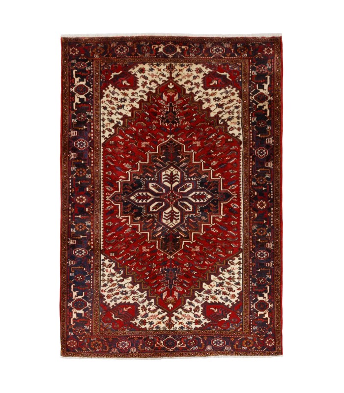 فرش دستباف قدیمی شش متری هریس کد 179726