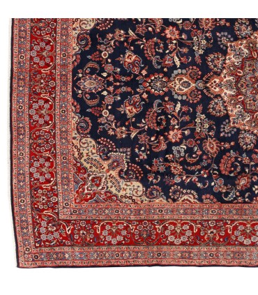 فرش دستباف قدیمی نه و نیم متری همدان کد 179651