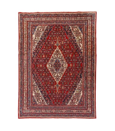 فرش دستباف قدیمی نه و نیم متری بیبیک آباد کد 179652