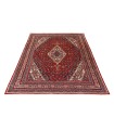 فرش دستباف قدیمی نه و نیم متری بیبیک آباد کد 179652
