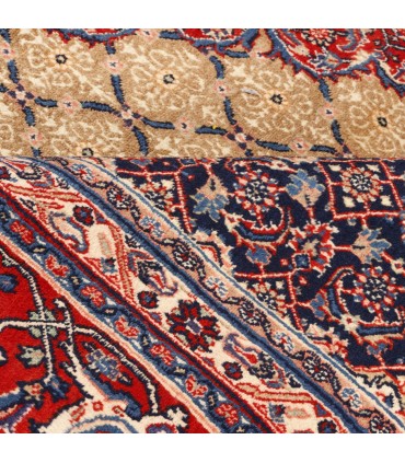 فرش دستباف قدیمی نه و نیم متری همدان کد 179655