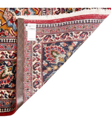 فرش دستباف قدیمی هشت و نیم متری مشهد کد 179657
