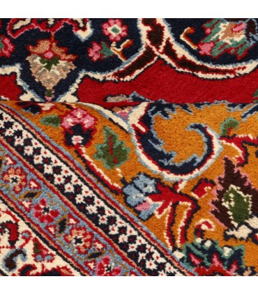 فرش دستباف قدیمی هشت و نیم متری مشهد کد 179657