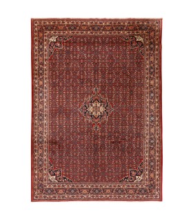 فرش دستباف قدیمی نه و نیم متری بیجار کد 179658