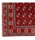 فرش دستباف قدیمی نه متری ترکمن کد 179663