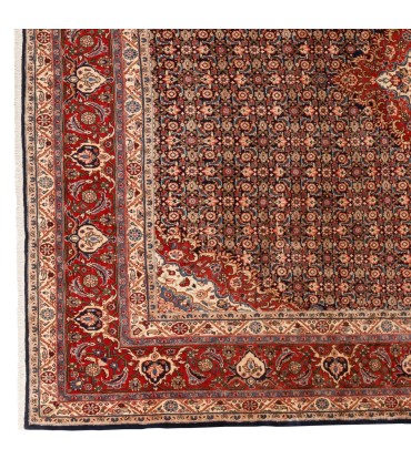 فرش دستباف قدیمی نه و نیم متری همدان کد 179665
