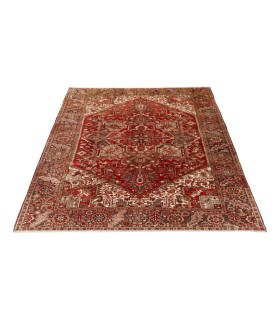 فرش دستباف قدیمی نه و نیم متری بخشایش کد 179669