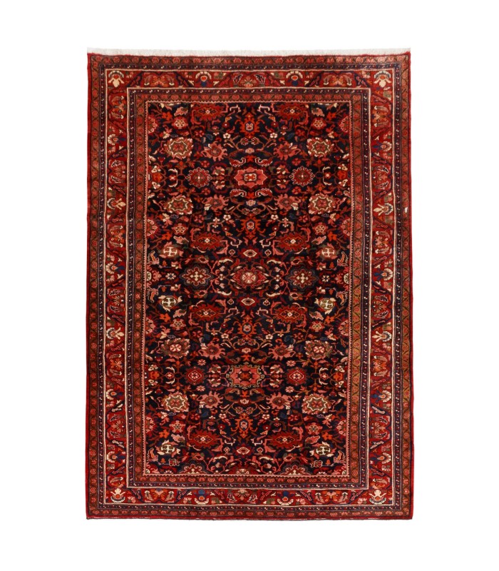فرش دستباف قدیمی چهار و نیم متری لری کد 179671