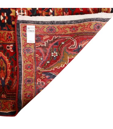 فرش دستباف قدیمی شش و نیم متری ننج کد 179675