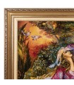 تابلو فرش دستباف مینیاتور آوای نی تبریز کد 904087