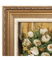 تابلو فرش دستباف گل لاله در گلدان تبریز کد 904095