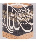 تابلو فرش دستباف قم طرح کعبه کد 901549