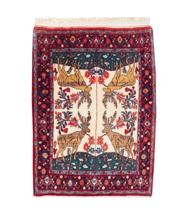 فرش دستباف قدیمی نیم متری بیجار کد 102500