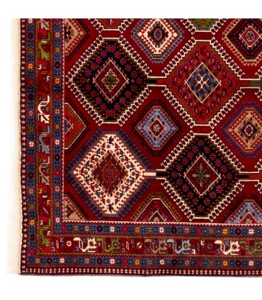 فرش دستباف یلمه قدیمی چهار متری علی آباد کد 102516