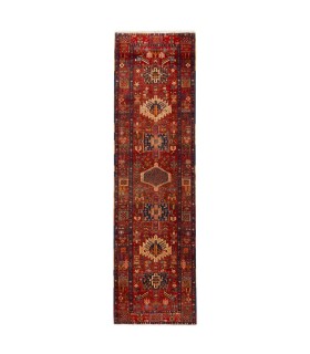 فرش دستباف قدیمی کناره طول سه متر آذربایجان کد 102527