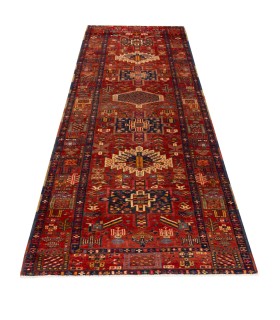 فرش دستباف قدیمی کناره طول سه متر آذربایجان کد 102527