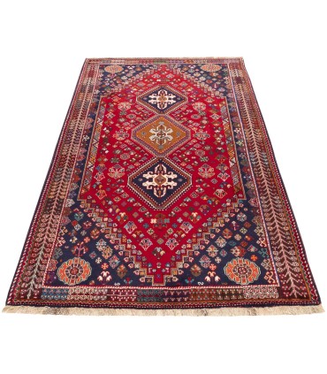 فرش دستباف قدیمی چهار و نیم متری شیراز کد 179745