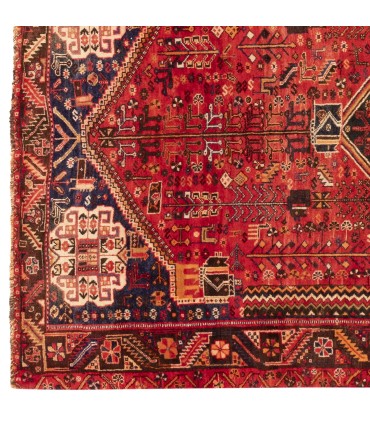 فرش دستباف قدیمی چهار متری شیراز کد 179759