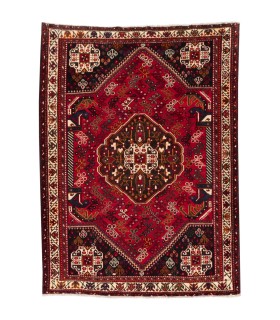 فرش دستباف قدیمی چهار و نیم متری شیراز کد 179760