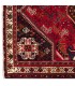 فرش دستباف قدیمی چهار و نیم متری شیراز کد 179760