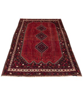 فرش دستباف قدیمی پنج و نیم متری شیراز کد 179762