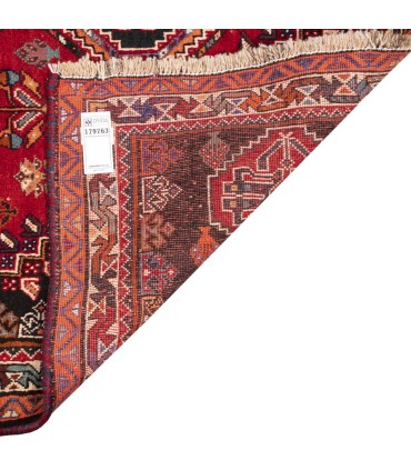 فرش دستباف قدیمی سه و نیم متری شیراز کد 179763