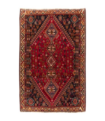 فرش دستباف قدیمی پنج متری شیراز کد 179765