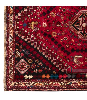 فرش دستباف قدیمی چهار و نیم متری شیراز کد 179773