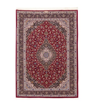 فرش دستباف شش و نیم متری کاشان کد 179791